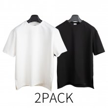 2PACK 쉬폰실키 오버핏 티셔츠