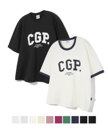 [베이직 OR 링거 선택] [SET] CGP 아치 로고 티셔츠