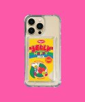 위글위글(WIGGLE WIGGLE) 투명 카드케이스 - Jelly Happy Mix
