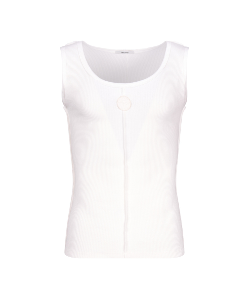 VINTAGE SLEEVELESS_[WHITE]
