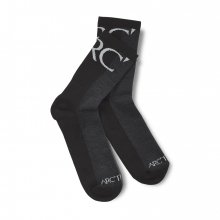 [SS22] 메리노 울 라이트웨이트 3/4 크루 Sock(BLACK)