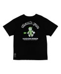 큐클리프(CUECLYP) THX 오가닉 티셔츠 - YG (블랙)