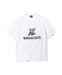 Big surf logo T-shirt - WHITE