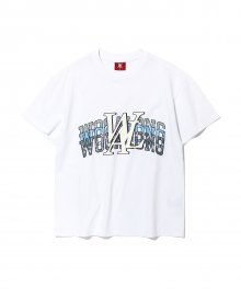 Bridge logo T-shirt - WHITE