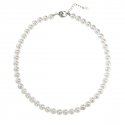팬도럼주얼리(PANDORUMJEWELRY) Basic pearl necklace (8mm)