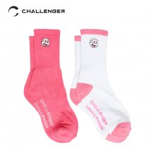 Ghost Mon Dimple Mon Socks Set_Pink_CHB5USO0502PK