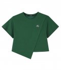 Diagonal T-shirt GREEN