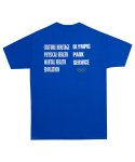 피스케이터(PISCATOR) OPS Culture Heritage_Blue t-shirts