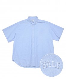 [ONEMILE WEAR] SMALL ARCH OVERSIZED SS SHIRT BLUE