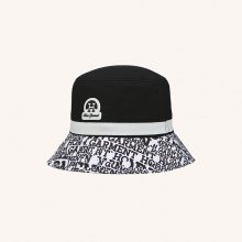HG SIGNATURE COLLECTION LOGO PATTERN POINT BUCKET HAT