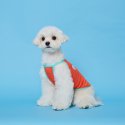 플로트(FLOT) 썸머베이직 나시 오렌지민트 강아지옷
