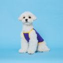 플로트(FLOT) 썸머베이직 나시 퍼플옐로우 강아지옷