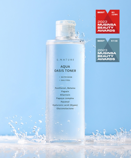 에스네이처() 아쿠아 오아시스 토너 300ml 상품 이미지