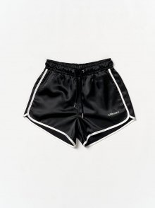 Satin Dolphin Pants_Black