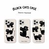 생분해성 핸드폰 케이스 3 Black Cats