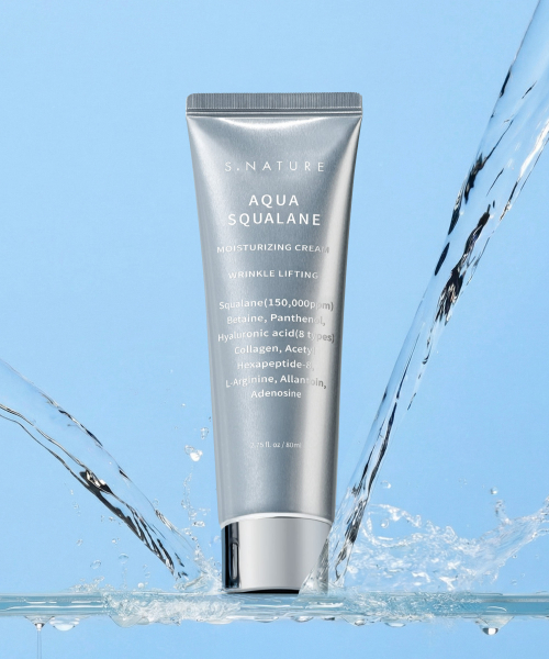 에스네이처() [대용량] 아쿠아 스쿠알란 수분크림 80ml 상품 이미지