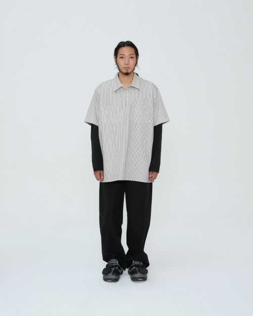 HICKORY Side Anorack WORK SHIRT [OFF WIHTE]