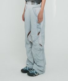 Open Snap Light Pants / Grey