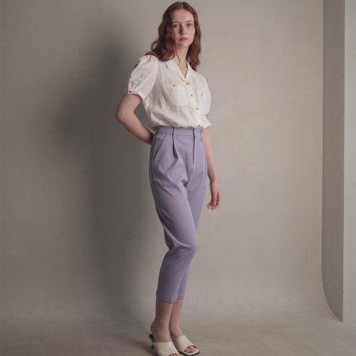 WED straight fit slim casual pants_3 color