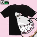 돌돌(DOLDOL) SHARK DOG_tshirts-258 샤크독 서핑 NFT 캐릭터 그래픽 티셔츠 반팔티