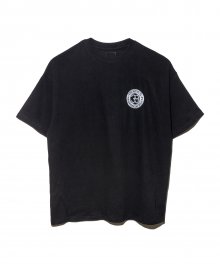 [39PARTIES] METALLIC LOGO T-SHIRT (BLACK)