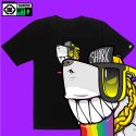 돌돌(DOLDOL) SHARK DOG_tshirts-268 샤크독 서핑 NFT 캐릭터 그래픽 티셔츠 반팔티