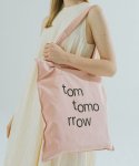 톰투머로우(TOMTOMORROW) wave logo bag [pink]