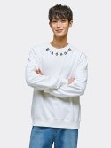 티니타이거(TEENYTIGER) Ancient Korean Embroidery Over-Fit sweatshirt (White)