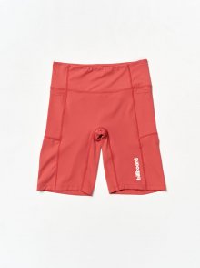 slim fit biker Pants_Coral