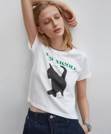 NICOLE CAT CROP TEE_WHITE