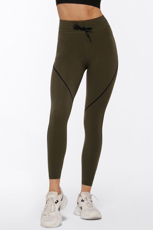 CONTRAST RACER ANKLE BITER LEGGINGS [042213]
