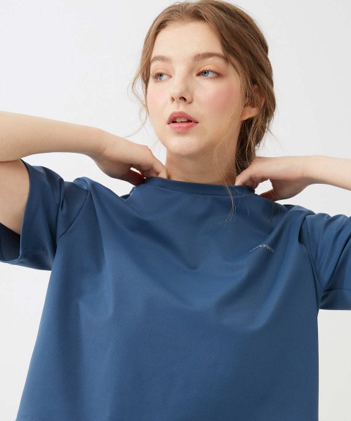 러브포티(LOVEFORTY) BACK-POINT T-SHIRT D/BLUE - 사이즈 & 후기 | 무신사