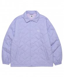 INSULATION STAR QUILTED JACKET PURPLE(CV2CFUB931A)