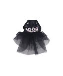 몽슈슈(MONCHOUCHOU) Sparkle Ballerina Dress Black