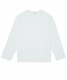 M.N.M  OVER FIT LONG SLEEVE(WHITE)