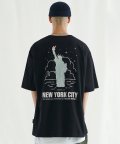뉴욕 시티 반팔 티셔츠 [블랙]