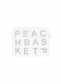 피치바스켓마켓(PEACH BASKET MARKET) p.b laptop pouch (white)