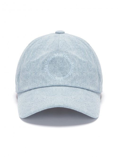 마뗑킴(MATIN KIM) MACARON LOGO BALL CAP IN BLUE - 사이즈 & 후기