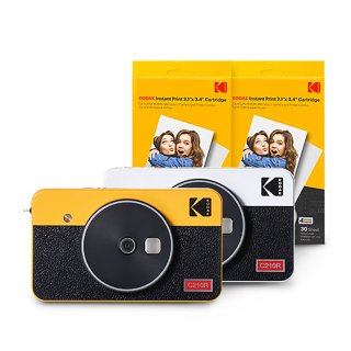 코닥 카메라(KODAK CAMERA) 미니샷2 레트로 C210R+카트리지 68매 번들