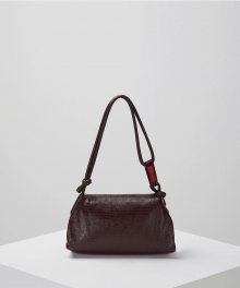 Pillow  bag(Lizard burgundy)_OVBAX22508LIG