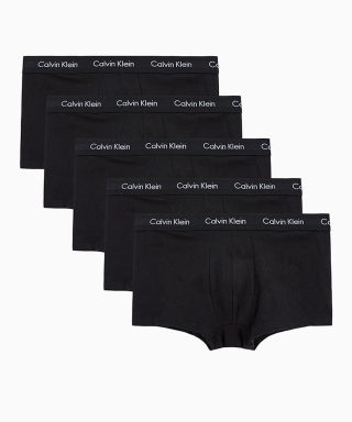 캘빈클라인 언더웨어(CALVIN KLEIN UNDERWEAR) 남성 코튼 스트레치 5PK 로우라이즈 트렁크_NB2734OUB1 상품 이미지