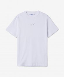로고 프린트 반소매 티셔츠 - 화이트 / AVUTS0216FA02WTH0001