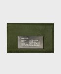 카네이테이(KANEITEI) ECLIPSE CARD WALLET (OLIVE DRAB) / UPCYCLED