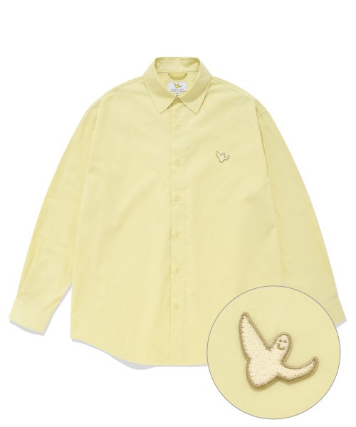 와릿이즌(WHATITISNT) ANGEL WAPPEN SHIRTS LEMON - 29,900 | 무신사