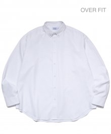 [ONEMILE WEAR] OXFORD SMALL ARCH BIG SHIRT WHITE
