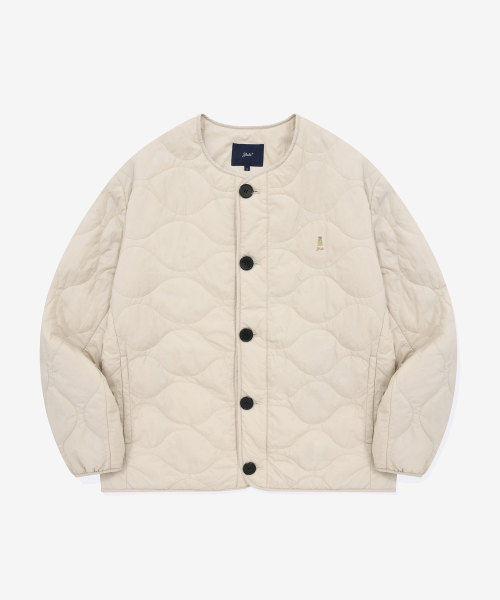  예일 남녀공용 WARM+ UP QUILTING JACKET_YC6JK0001IV