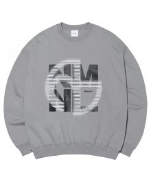 ASCII SYMBOL SWEATSHIRT - GRAY