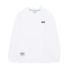 K223USW910 키즈 폴하스 스몰 로고 맨투맨 티셔츠 WHITE