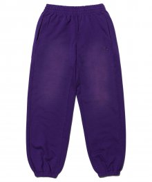 S.W SYMBOL SWEATPANTS - PURPLE