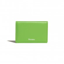 SOFT CARD CASE - YELLOW GREEN